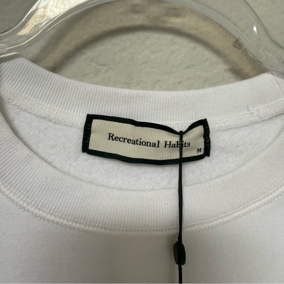 Recreational Habits Jordan Unisex Sports Facility Crewneck White - Picture 3 of 5
